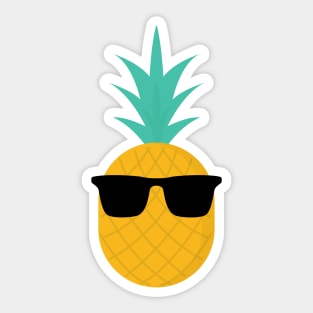 Cool Pineapple Sticker